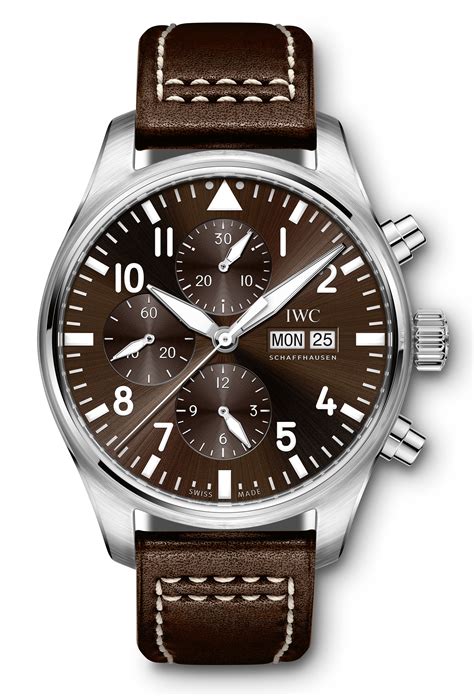 iwc pilot chronograph watch